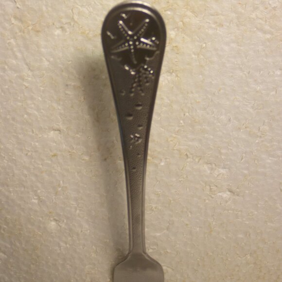 Cambridge Marine Life Starfish Satin Pattern Fork - Picture 2 of 4